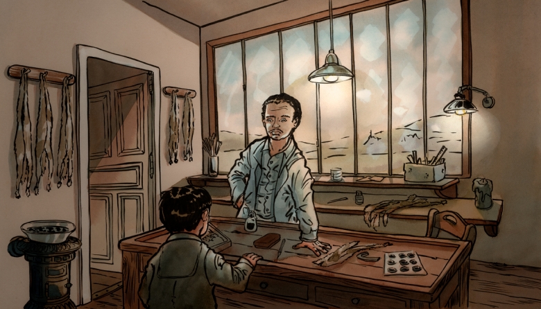 Romain Gary à 7 ans devant son véritable père | Micha&euml;l Terraz