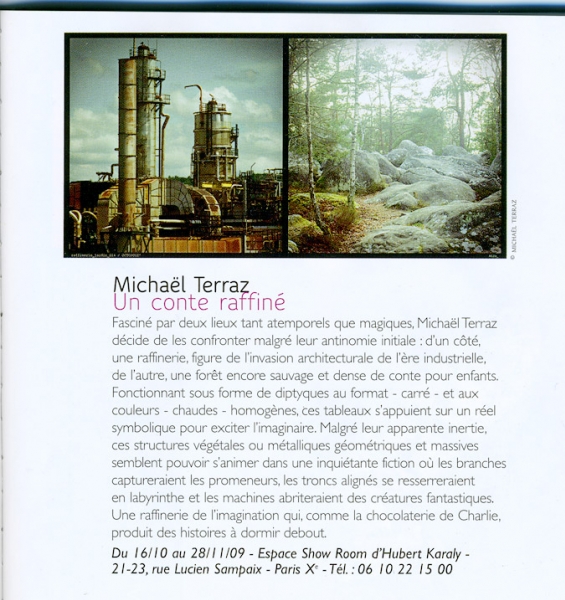 Images Magazine octobre 2009 | Michaël Terraz