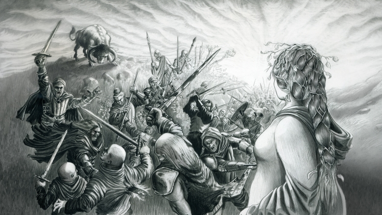 La guerre de la reine Maeve | Michaël Terraz